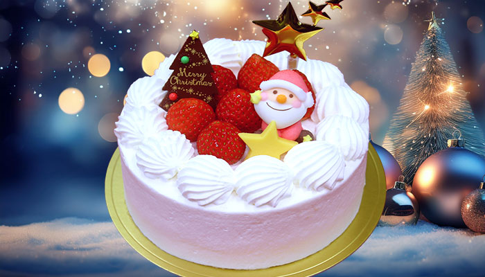 いちごのショートケーキ、クリスマス